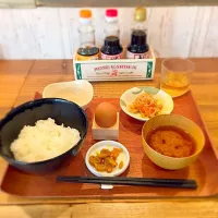 Snapdishの料理写真:卵かけご飯定食|SHIHOさん