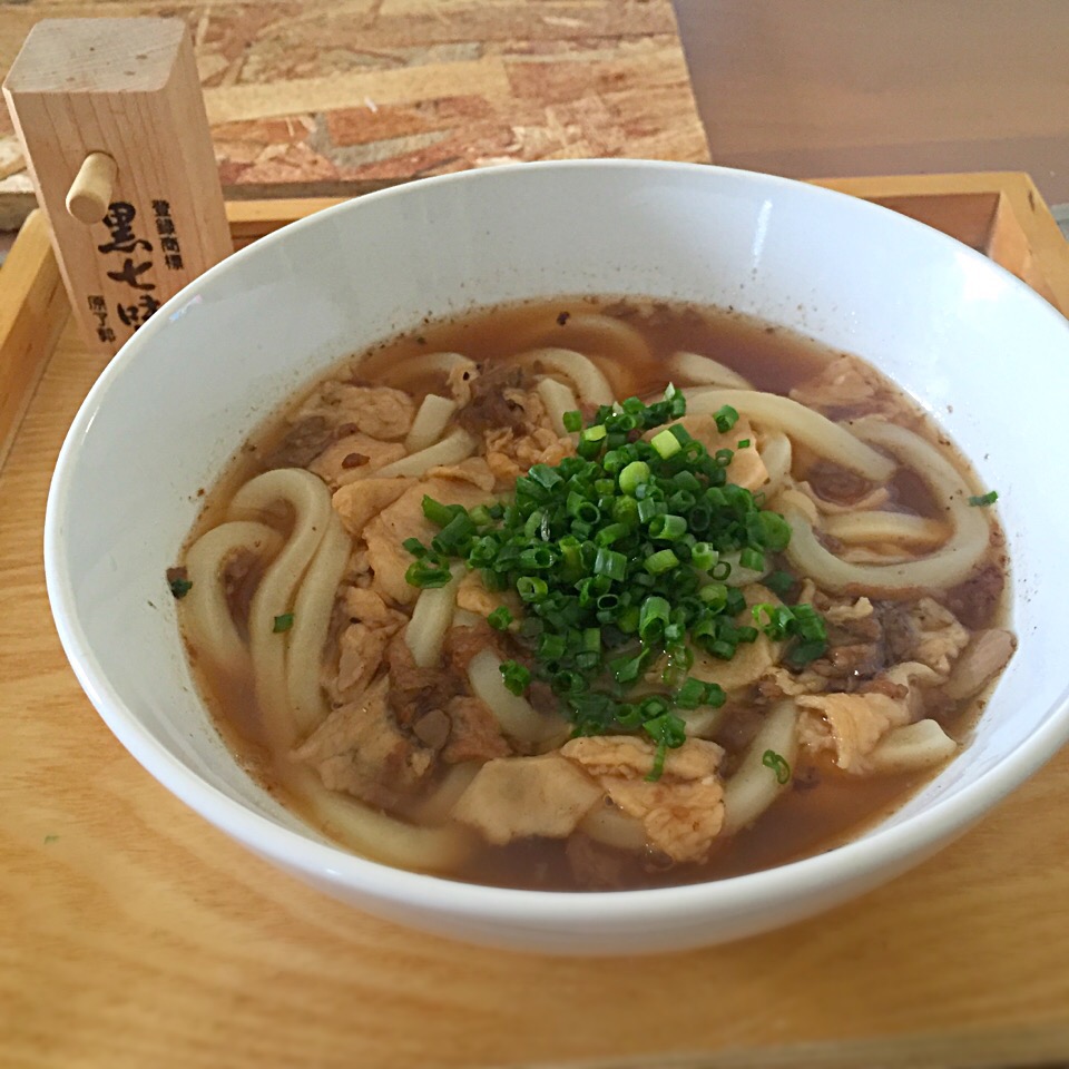 近江牛かすうどん