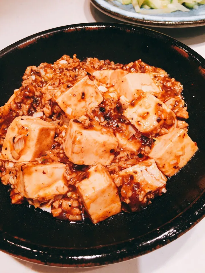 豆チ入りマーボー豆腐
Mapo tofu|hipboaさん