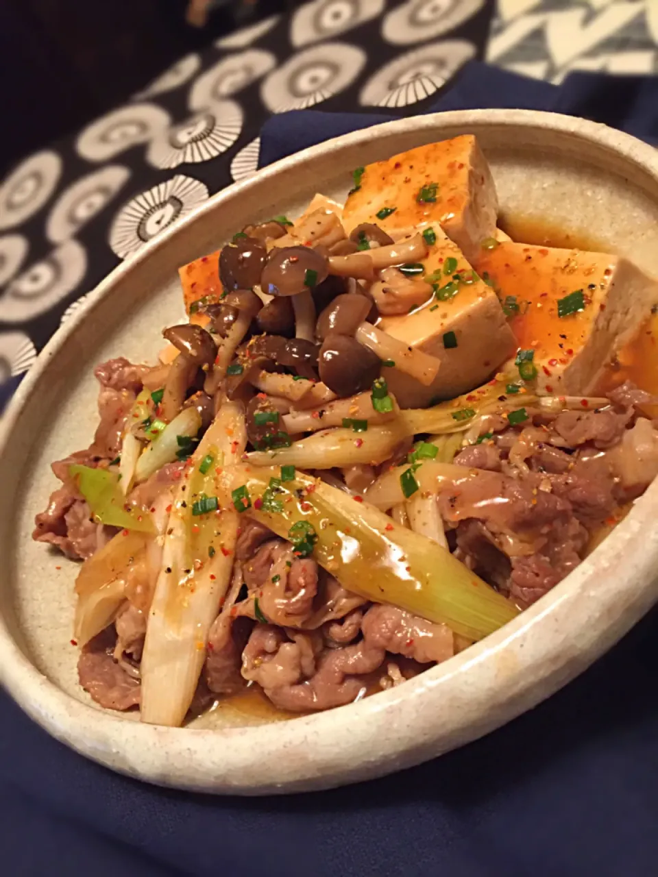 Snapdishの料理写真:あいちゃんのあんかけ肉豆腐✨

楽チンでほっこり旨旨だったよ〜〜٩(ˊᗜˋ*)و💕💕|チョッパー＆ホヌさん