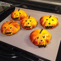 Snapdishの料理写真:ハロウィンパン🎃|Masumi Yamadaさん