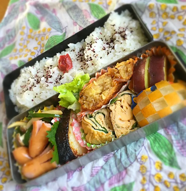 中学男子の今日のお弁当
バイツーでお野菜買いに那須に
(￣▽￣)笑|kunipさん