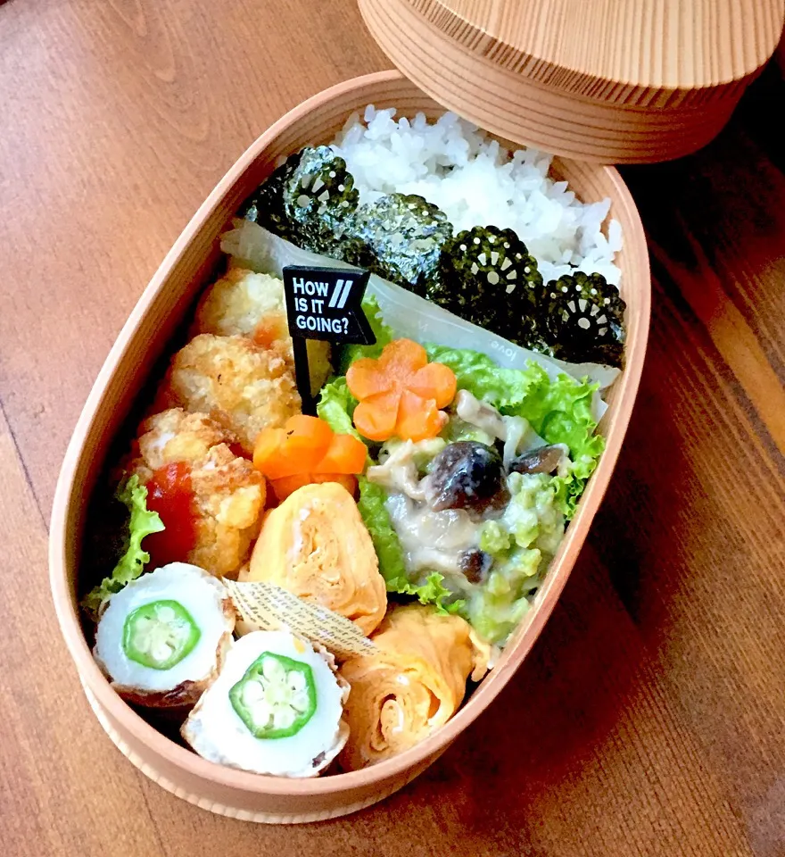 Snapdishの料理写真:みったんさんの料理 ハッシュドポテト
10/20 お弁当🍱|カタツムリさん