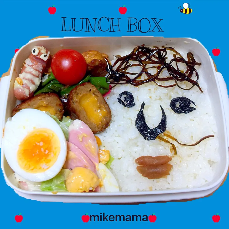 息子弁当 お毛毛祭りその１|miyukiさん