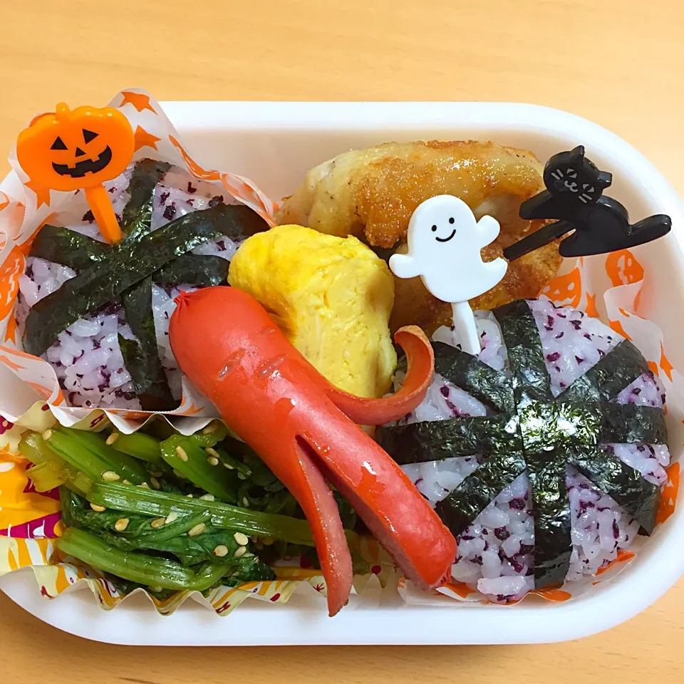 花音のお弁当はハロウィン🎃|りょ-こさん