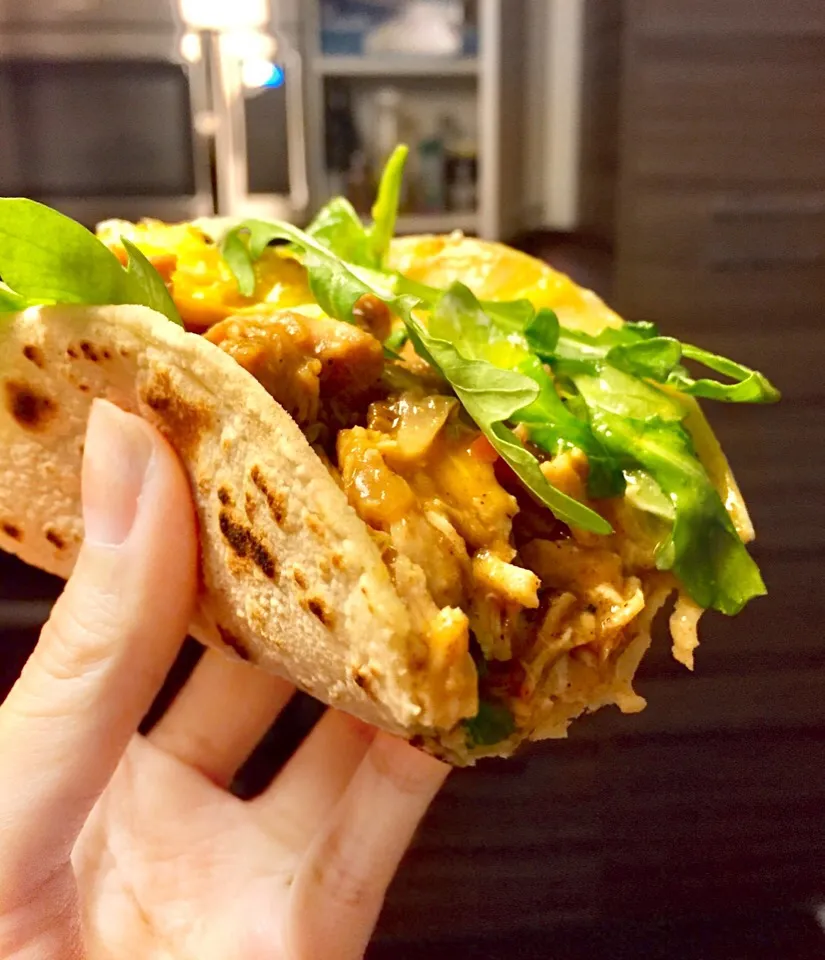 curry chicken taco|proudaさん