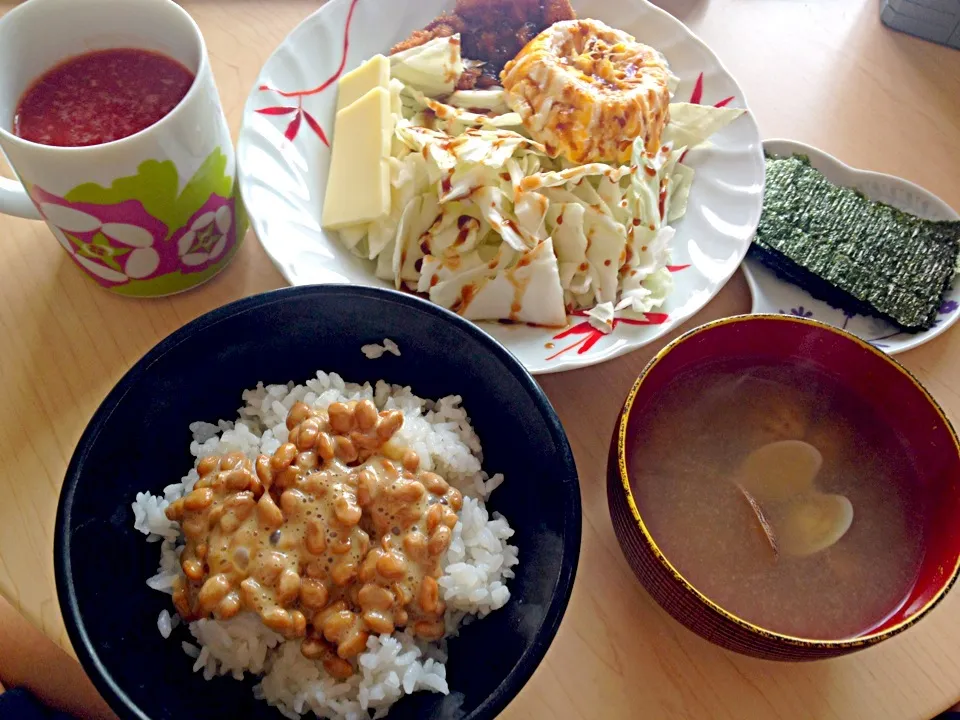 10月20日朝食兼昼食|ばぁさんさん