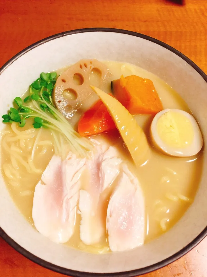 鶏白湯ラーメン|中華蕎麦 銀時さん