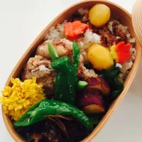 Snapdishの料理写真:秋色弁当|Chiho Yamaneさん