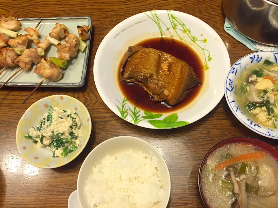 カレイの煮付け定食|アスカさん