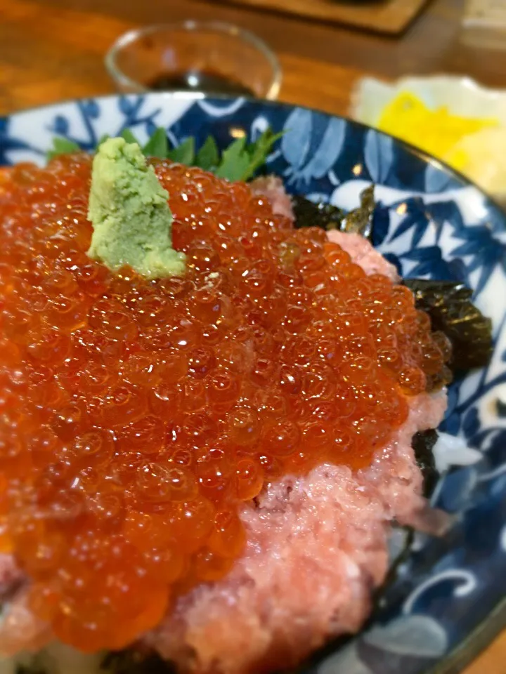 ねぎとろいくら丼|ダンディ☆和田さん