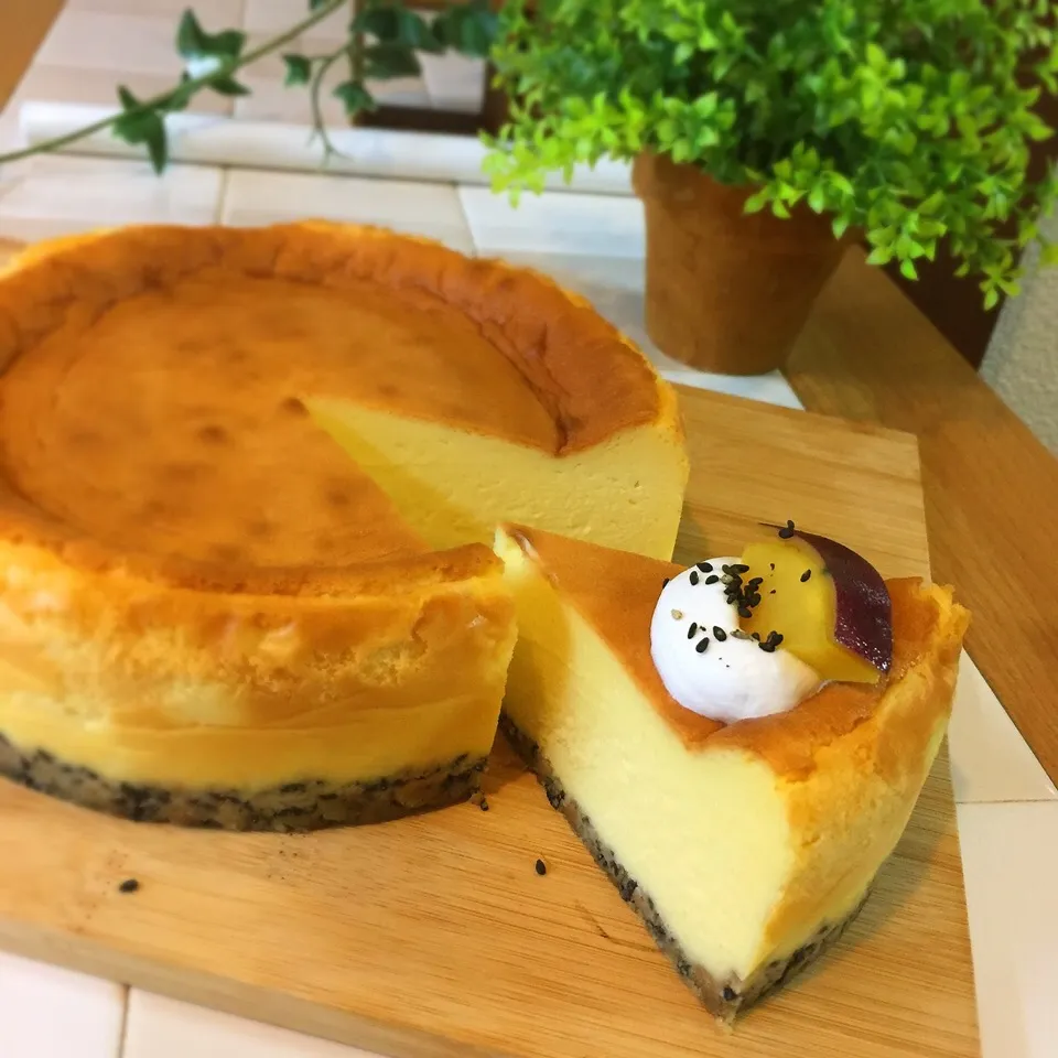 さつま芋のチーズケーキ♪|☆run☆さん