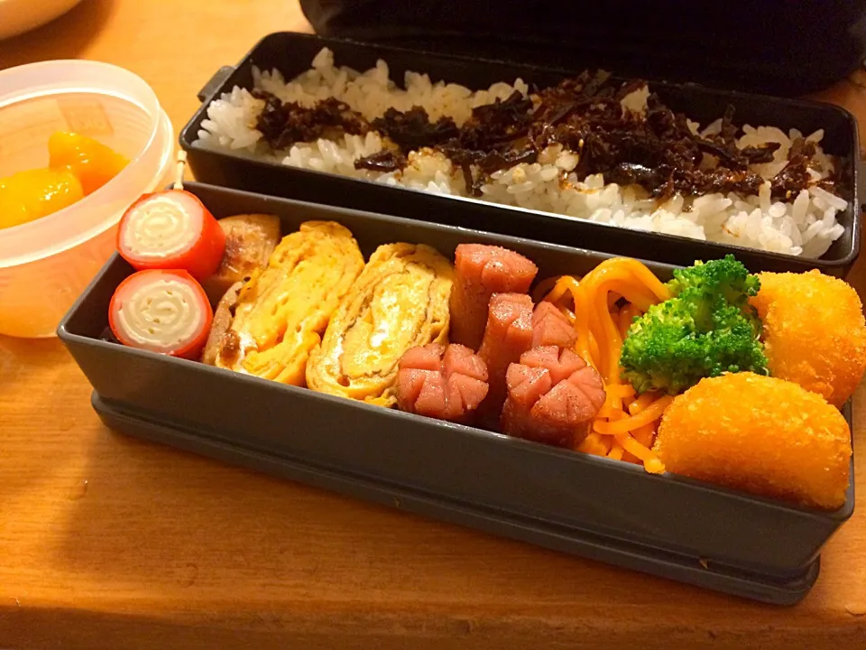 10/21 今日の中1男子弁当^_^|chunさん