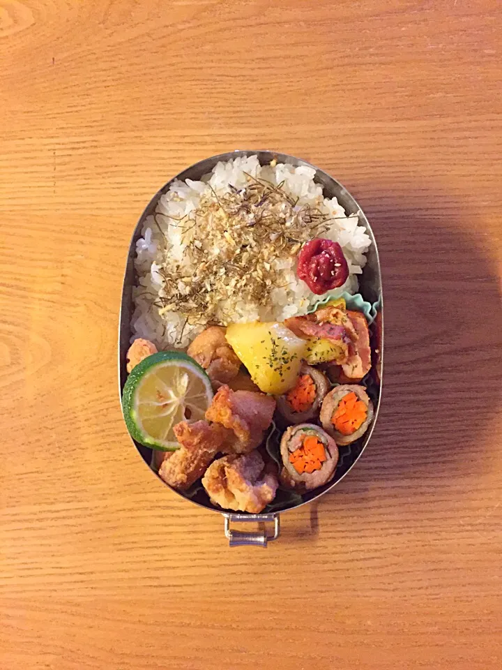 ナンプラー唐揚げ＊弁当♪|hiromiさん