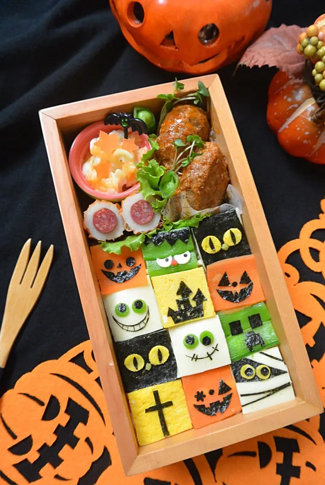 ハロウィンモザイク弁当|ankoさん