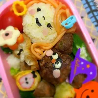 月一お弁当|わんこさん