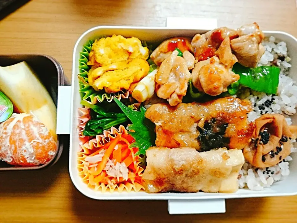 16*10*21  男子高校生の日常弁当|hilocoさん