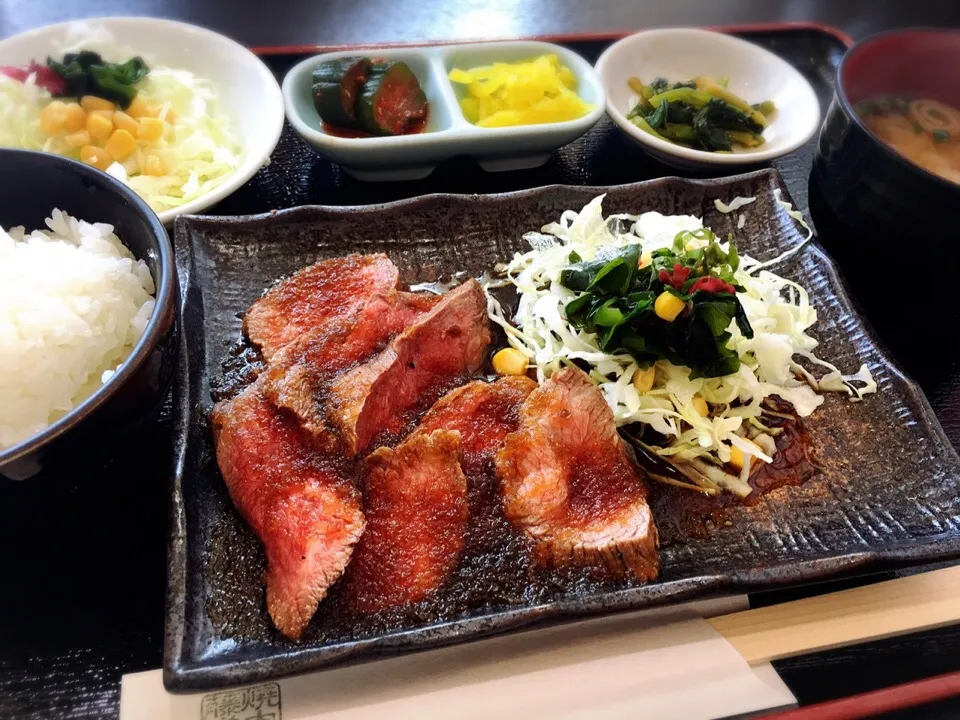 藤増ランチ♡ローストビーフ定食✧︎|ちゃ♡さん