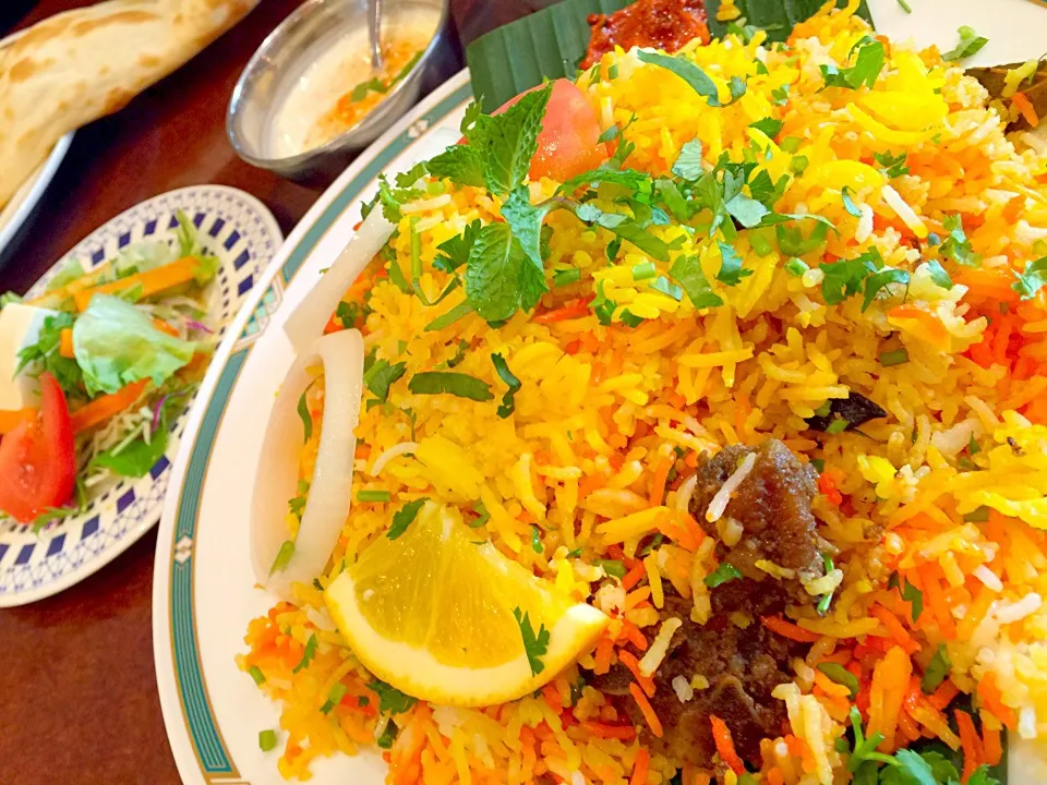 Dumpuk zafrani Lamb Biryani :)|reviliaさん