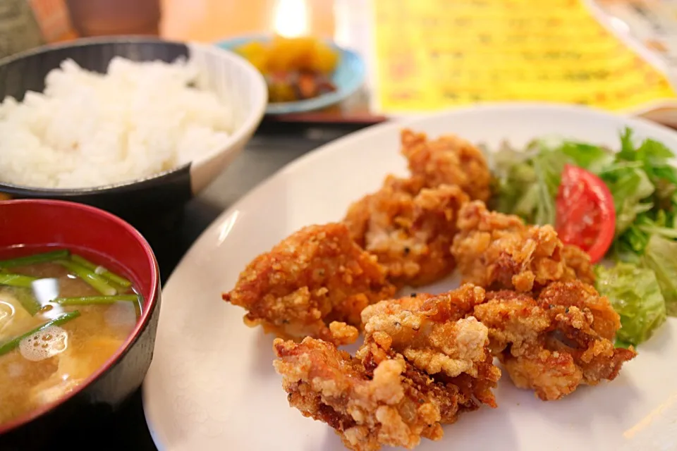 唐揚げ定食|マハロ菊池さん