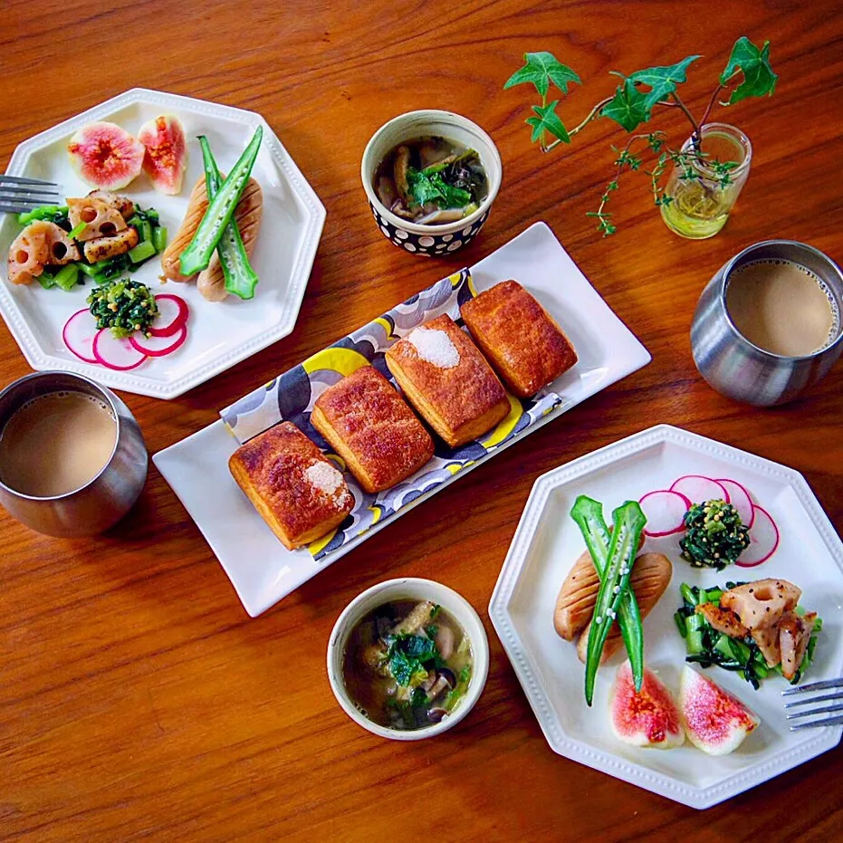 Snapdishの料理写真:いつもの朝ご飯。|@chieko_tanabe_さん