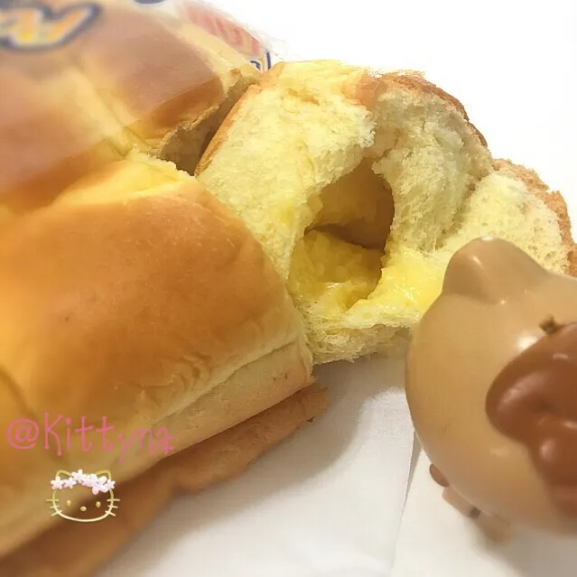 Potato buns with custard felling🍞|🎀Kittyna🌸さん