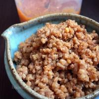 万能味噌ダレで作る、旨辛肉味噌♡