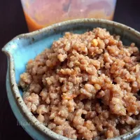 万能味噌ダレで作る、旨辛肉味噌♡|ひかりママさん