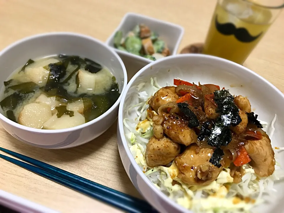 やきとり丼♫|あやぱんさん