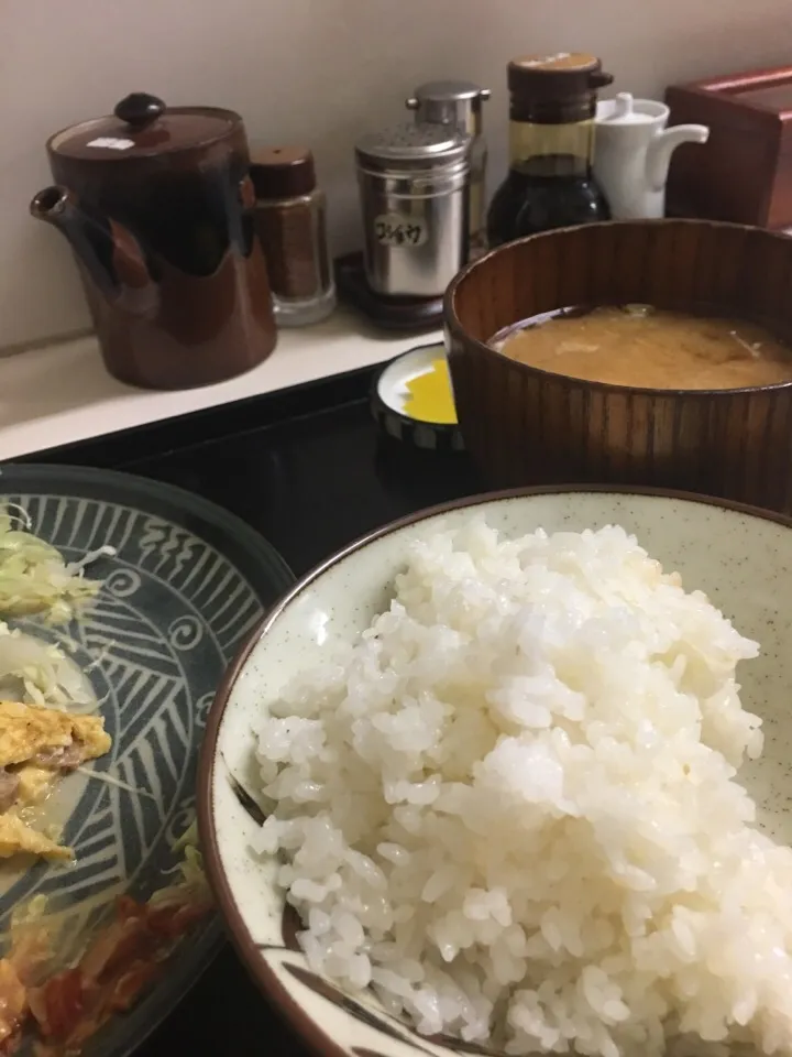 Snapdishの料理写真:Dセット オムレツとコロッケ ライス大盛り|Hajime Sakaiさん