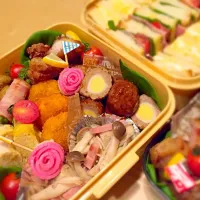 Snapdishの料理写真:親子遠足弁当|Kaho Fukuiさん