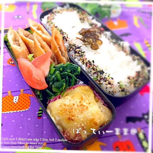 Snapdishの料理写真:春雨春巻き弁当～♡ #ばってぃーまま＠♪の節約しても美味しいお弁当|ばってぃーまま＠♪さん