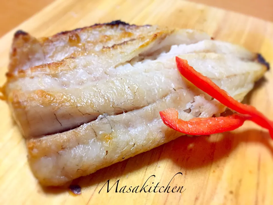 Grilled seabass for breakfast|Masakiさん