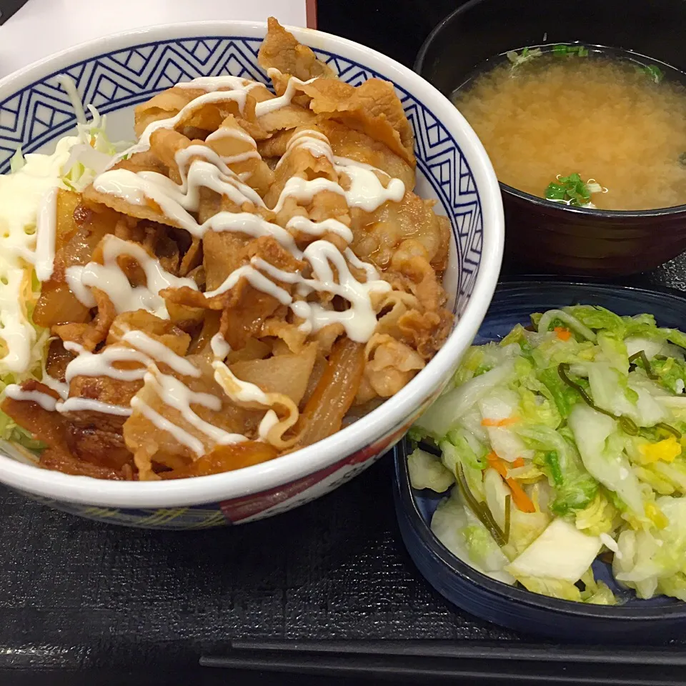 ぶた生姜焼き丼|Noriyuki Saitoさん