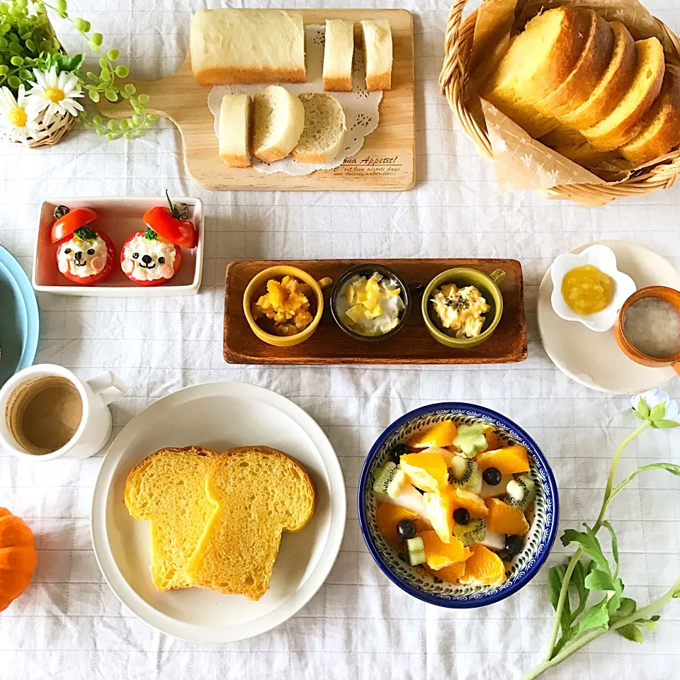 息子達との朝ご飯|なほさん