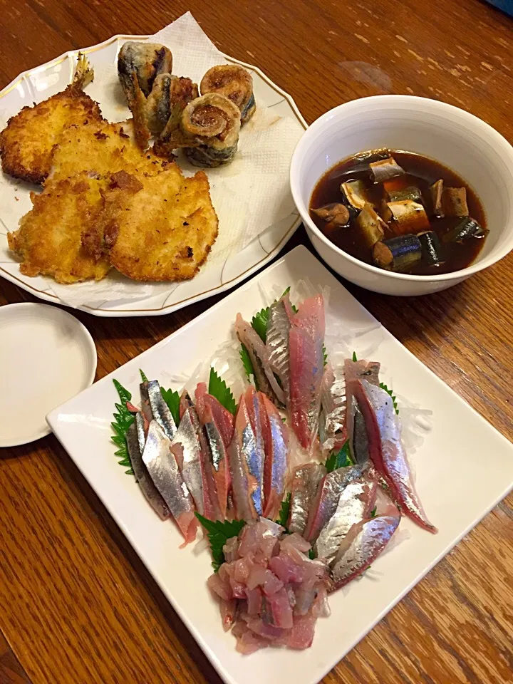 Snapdishの料理写真:ケイさんの料理 秋刀魚 の生姜煮|のりおさん