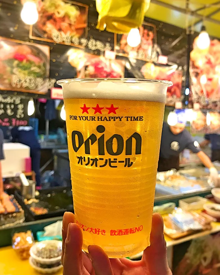 Snapdishの料理写真:大人の水分補給🍺in沖縄|アッチさん