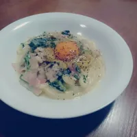 カルボナーラうどん|makiさん