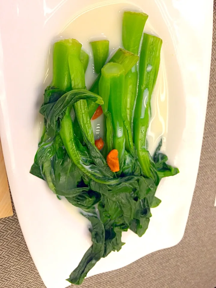 Chinese cabbage in soya milk|Sky Blueさん