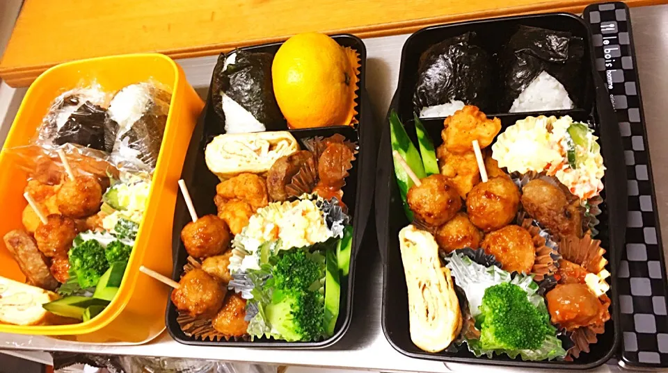 Snapdishの料理写真:野球の試合がんばれ弁当🍱|masasho's momさん