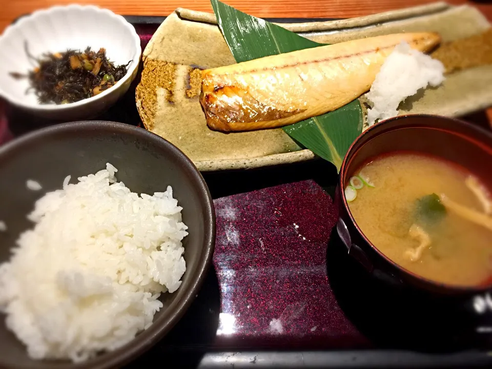 さば塩定食|チカさん