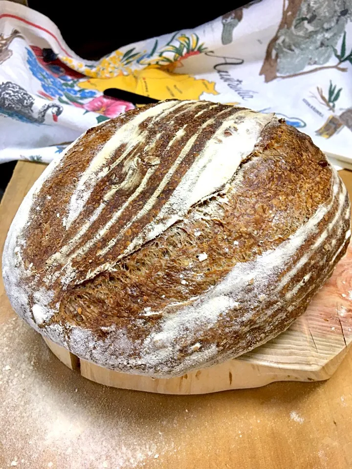 Rye Sourdough w/multi cereal|gonbenさん