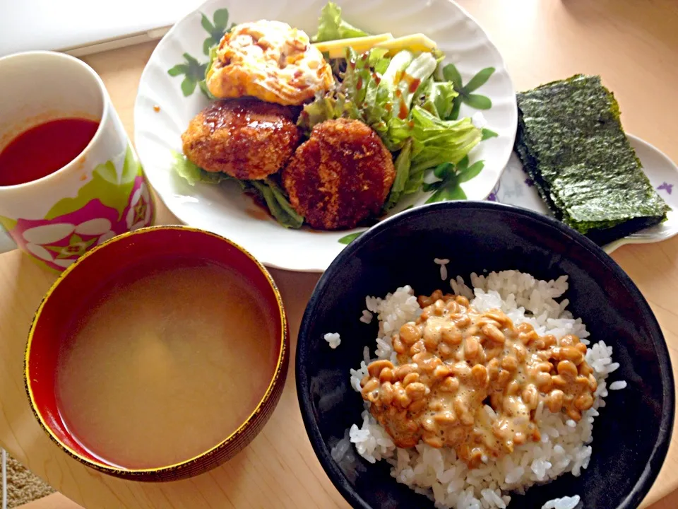 10月23日朝食兼昼食|ばぁさんさん