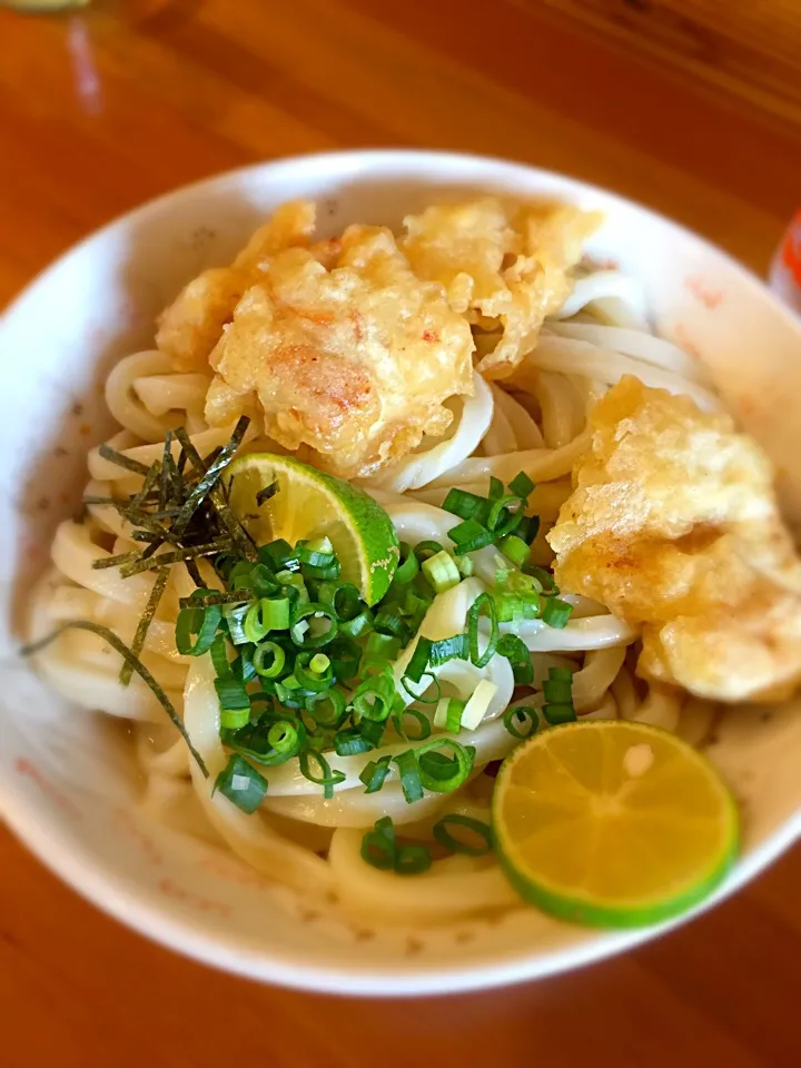 三好うどん とり天ぶっかけ|ゆかまささん