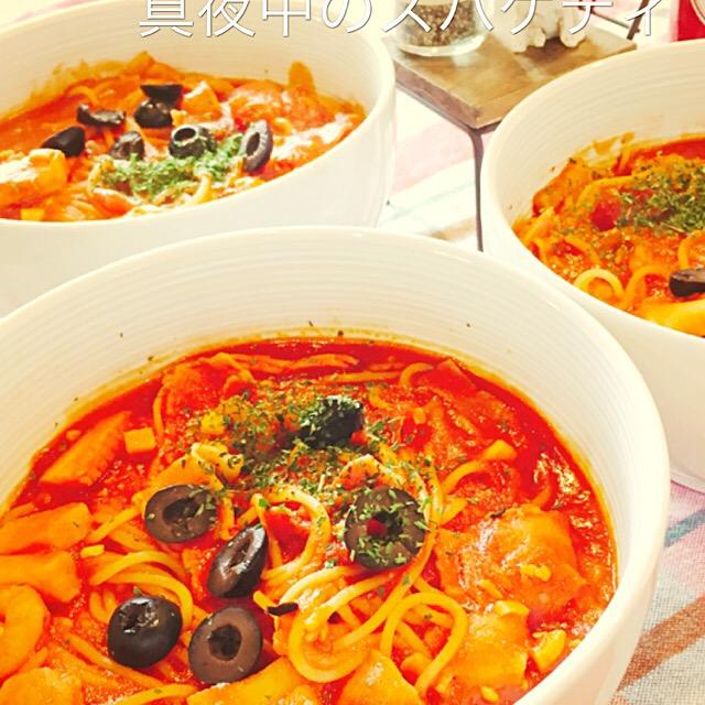 再現料理 イタリア食堂イルキャンティ 真夜中のスパゲティ/chiaki3 SnapDish[スナップディッシュ