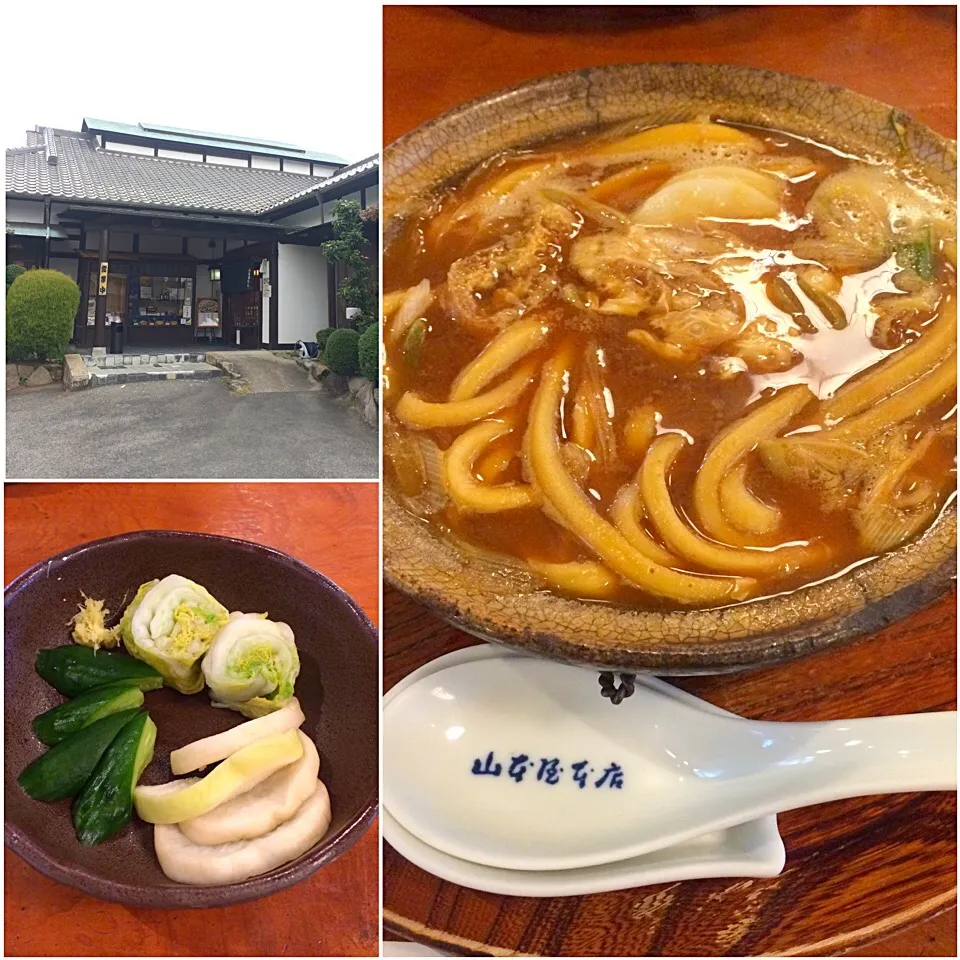 名古屋名物🍲味噌煮込みうどん。たまご沈んじゃったけど💦|Norikoさん