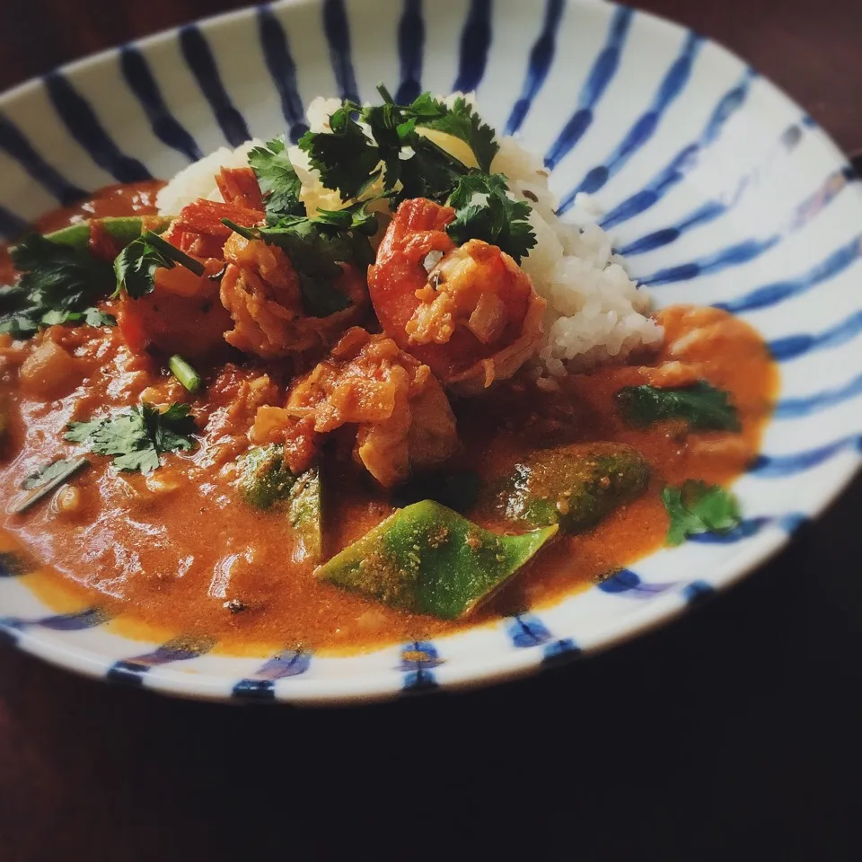 エビカレー🇵🇰🇵🇰prawn curry🌟
ライスとの相性最高〜〜‼️|yo-chiさん