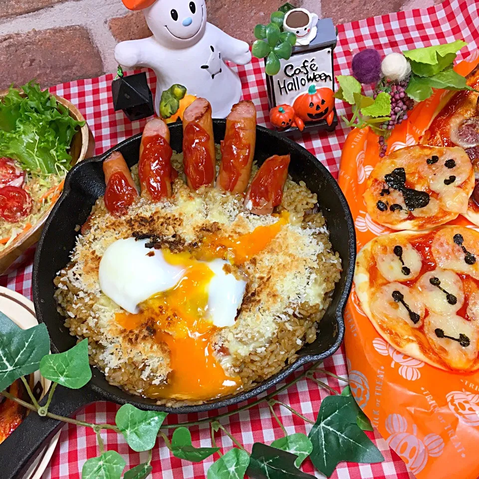 Snapdishの料理写真:ハロウィンディナー🍽|せいこさん