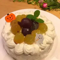 Snapdishの料理写真:ぶどうのショートケーキ|Mskさん