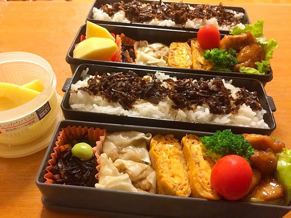 10/24 本日の兄弟弁当^_^|chunさん